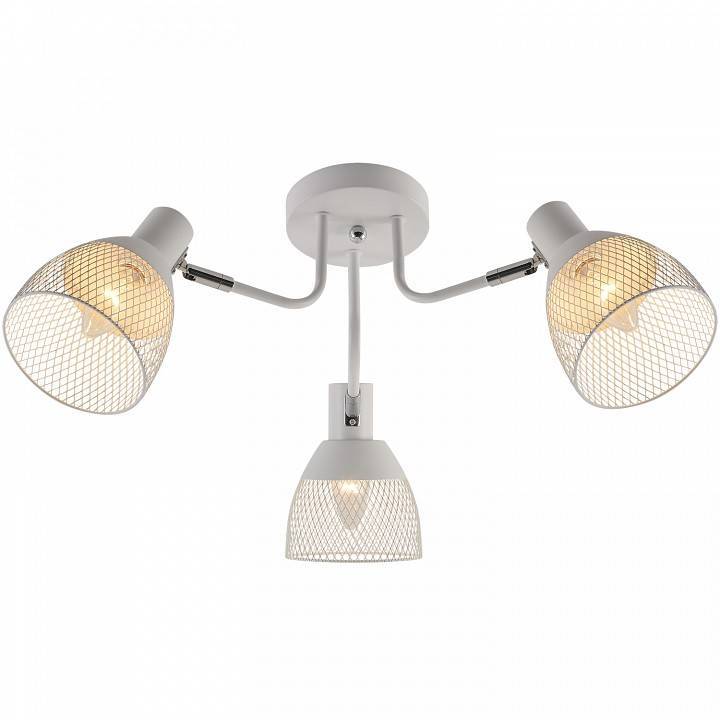 Потолочная люстра Reluce 01581-3.3-03 WH+CR