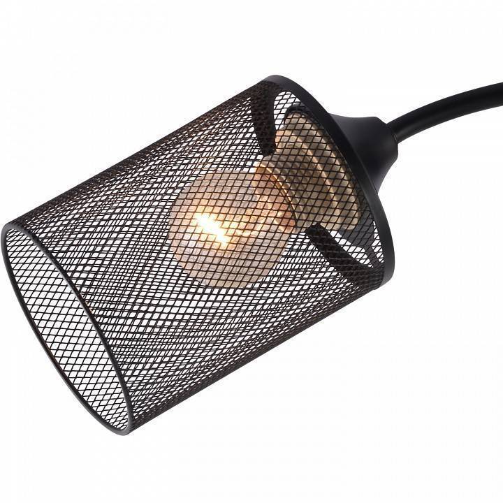 Светильник накладной Reluce 01624-2 черный 01624-0.3-02 BK