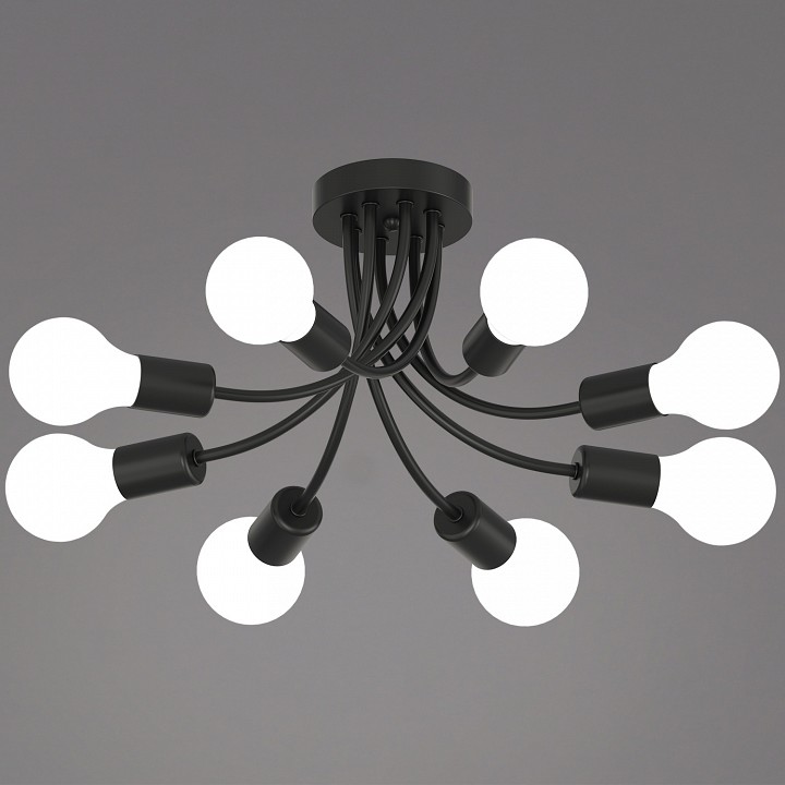 Люстра потолочная De City 01730-0.3-08 BK
