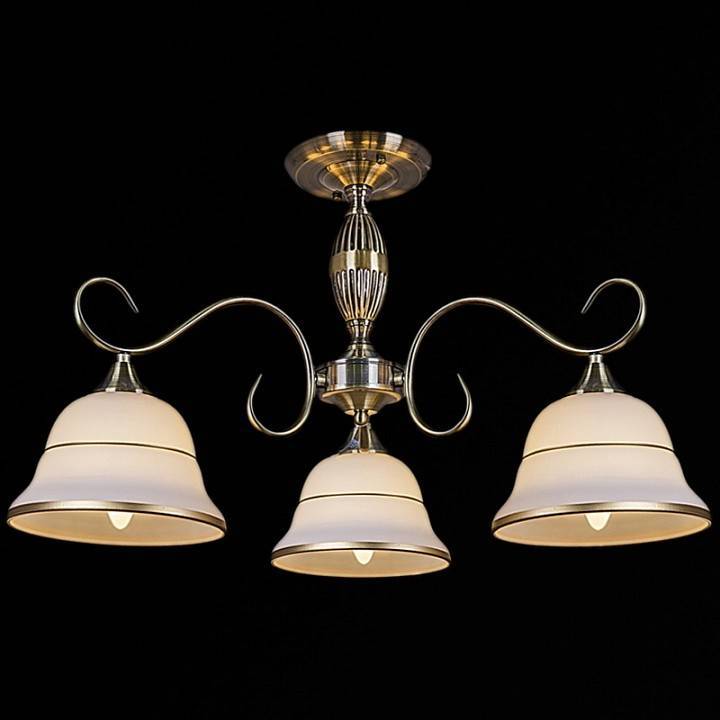 Люстра на штанге Reluce 02263 3 лампы AB 02263-0.3-03 AB