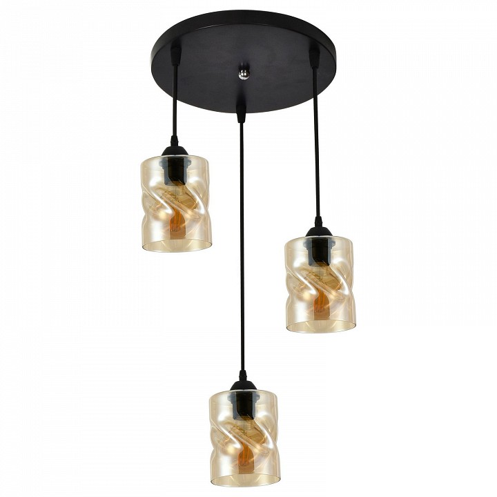 Подвесной светильник 03012-1 03012-0.9-03 BK