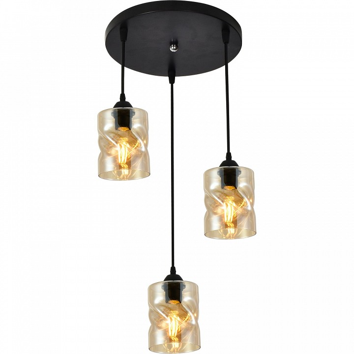Подвесной светильник 03012-1 03012-0.9-03 BK