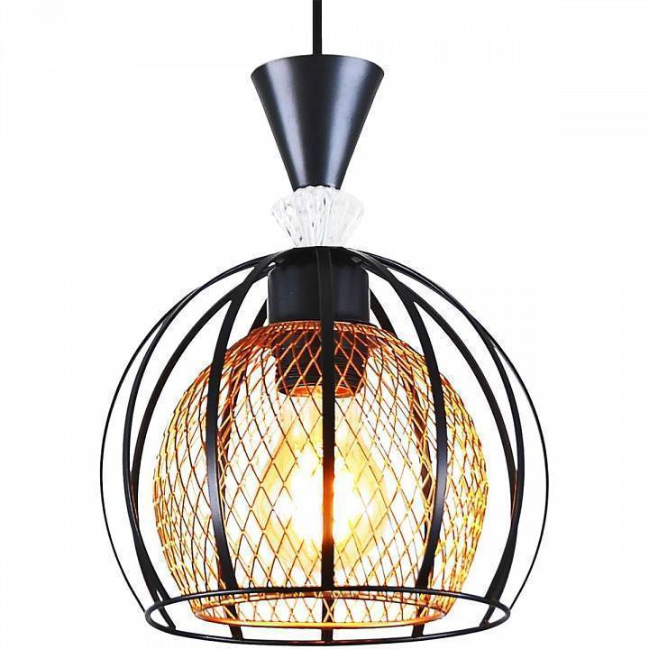 Подвесной светильник Reluce 03061-1 03061-0.9-03 BK+GOLD