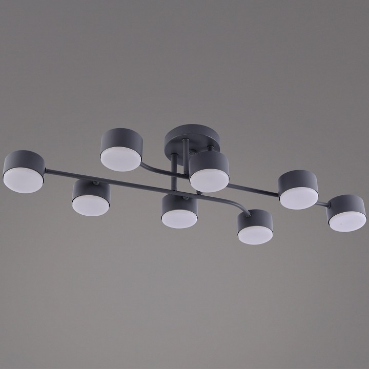 Потолочная люстра 03722 03722-0.3-08 GREY GX53