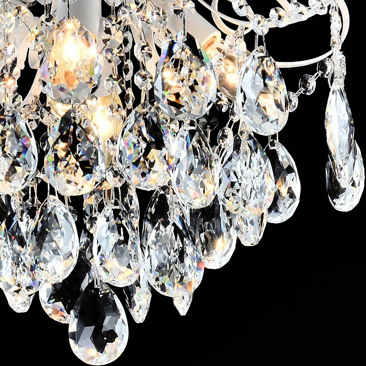 Люстра на штанге De Markt 04024-0.3-04 WH+SILVER PN+RGB