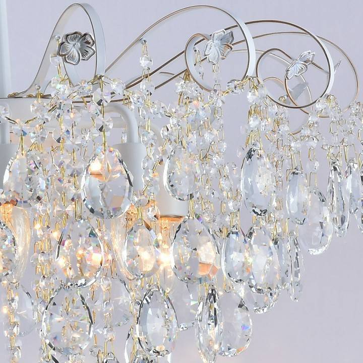 Люстра на штанге Reluce 04055 04055-0.3-07 WH+GOLD PN