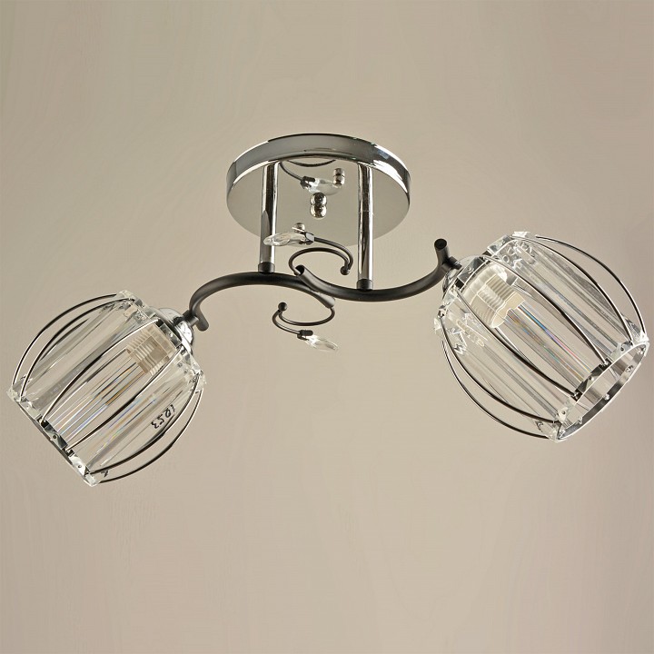 Люстра на штанге De Markt 04631-0.3-02 CR+BK