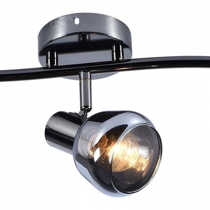 Спот Reluce 05960-0.8-03 PEARL BK (DARK CHROME)