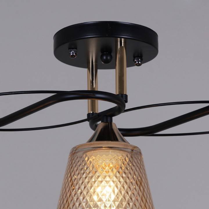 Светильник на штанге Reluce 06087 06087-0.3-03 BK+FG