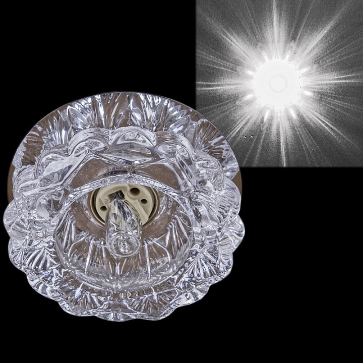 Встраиваемый светильник 07962-9.0-001HS G9 CR