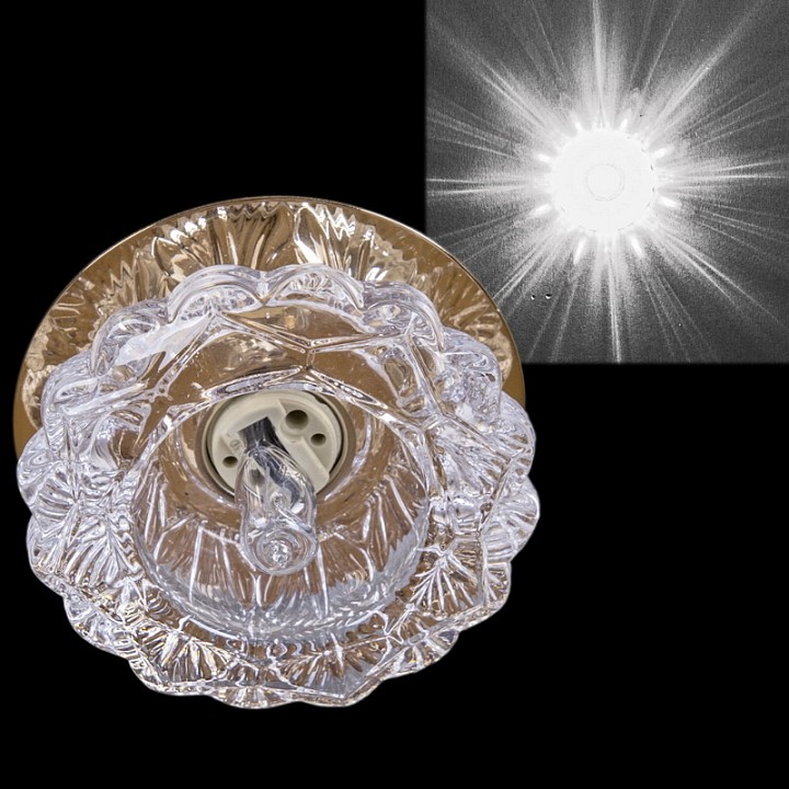 Встраиваемый светильник 07962-9.0-001HS G9 GD