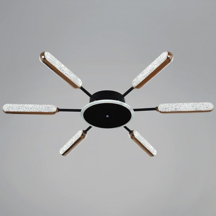 Потолочная люстра  08290-0.3-06 BK+GD