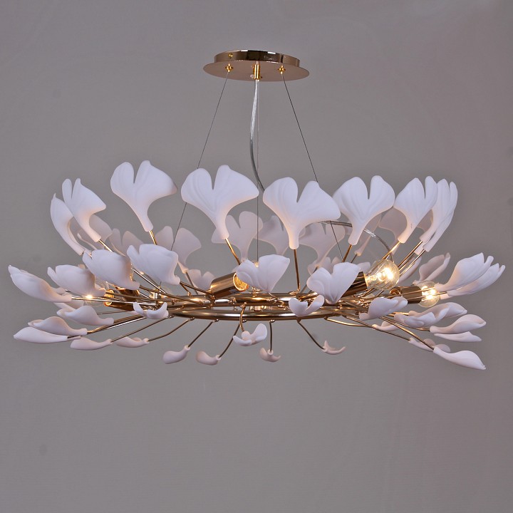 Подвесная люстра De Markt Тетро 8 ламп 08355-0.4-08 FG