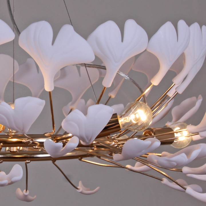 Подвесная люстра De Markt Тетро 8 ламп 08355-0.4-08 FG