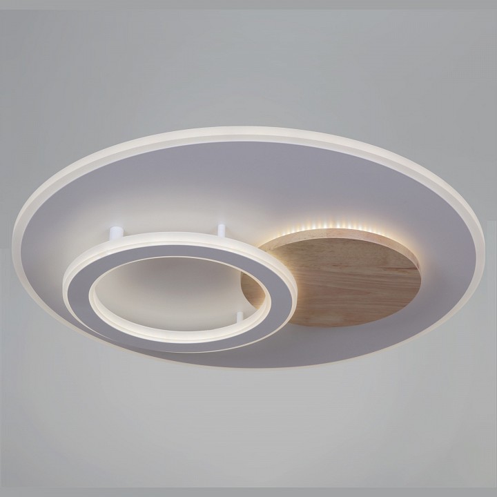 Накладной светильник De Markt Ракурс WH+WOOD 08397-0.5-470 WH+WOOD