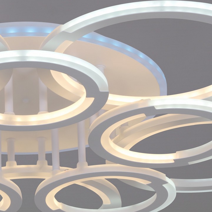 Потолочная люстра De Markt Сити 09820-3.3-5+5A WH (RGB)