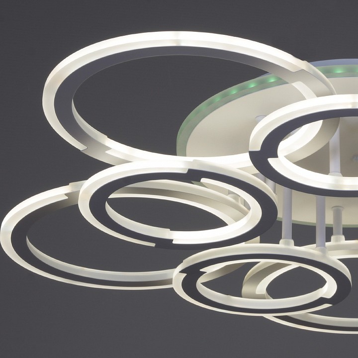 Потолочная люстра De Markt Сити 09820-3.3-5+5A WH (RGB)