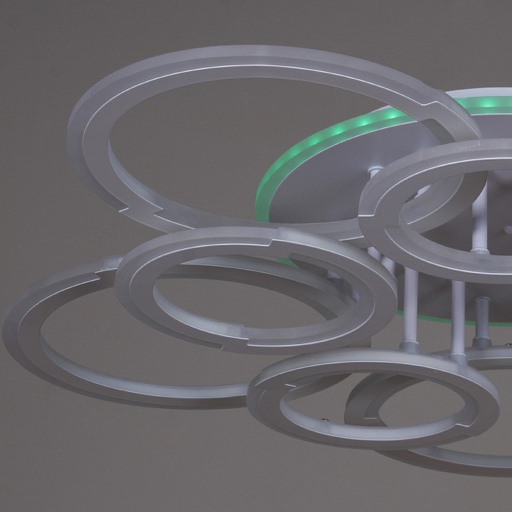 Потолочная люстра De Markt Сити 09820-3.3-5+5A WH (RGB)