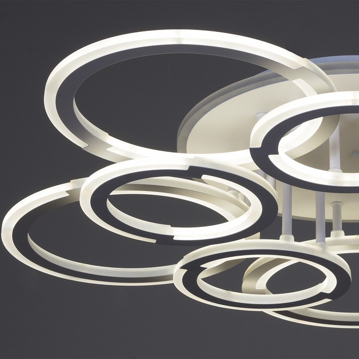 Потолочная люстра De Markt Сити 09820-3.3-5+5A WH (RGB)