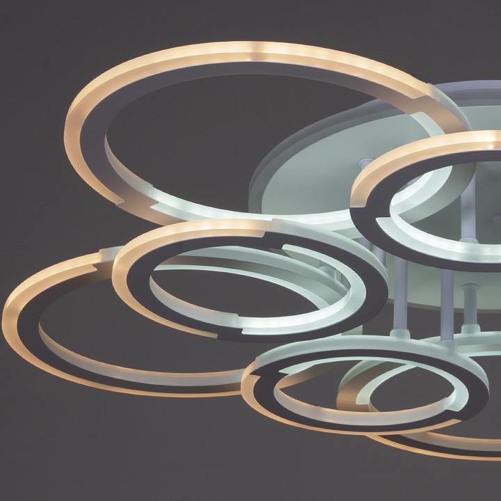 Потолочная люстра De Markt Сити 09820-3.3-5+5A WH (RGB)