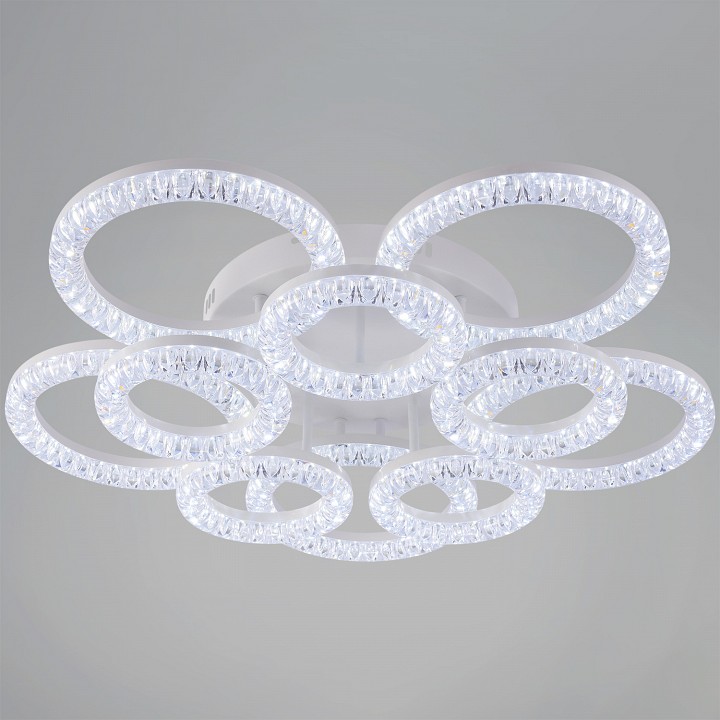 Люстра на штанге  09847-0.3-5+5A WH