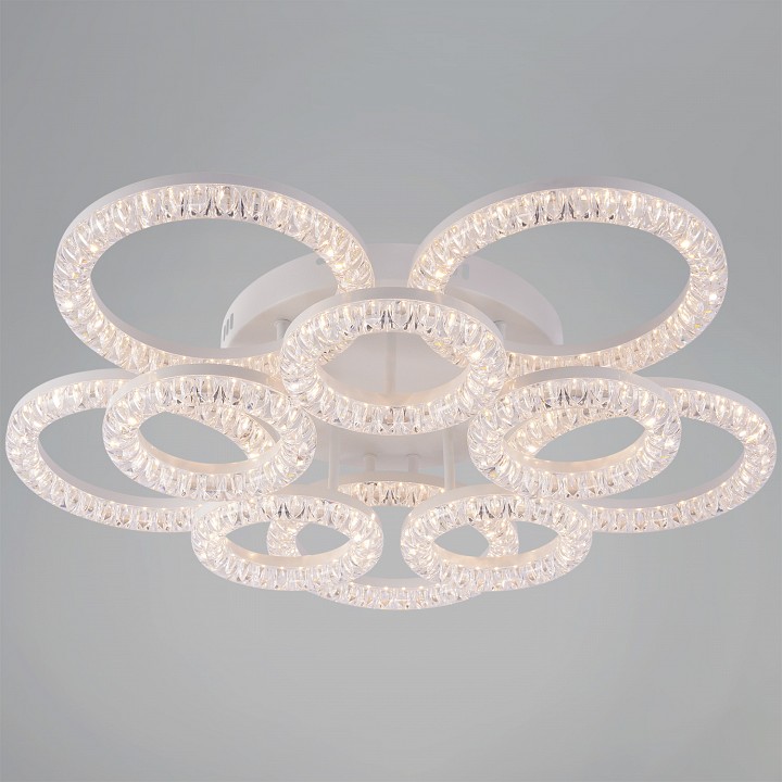 Люстра на штанге  09847-0.3-5+5A WH