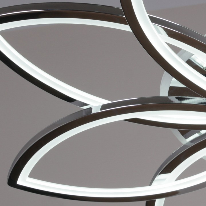 Потолочная люстра De Markt 09877-0.3-08 CR (RGB)