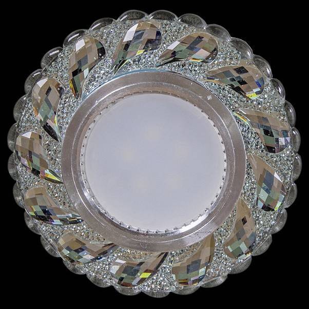 Светильник встраиваемый Ambrella light 11024-9.0-001LD MR16+LED3W WT