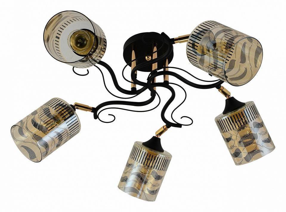 Потолочная люстра Reluce 11313 11313-0.3-05 BK+FGD