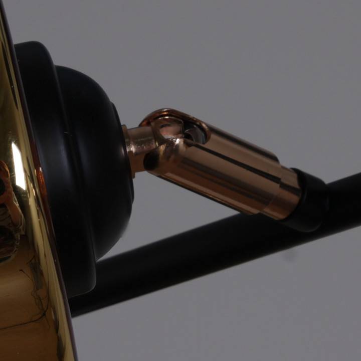 Люстра на штанге Reluce 11555 6хE27 BK+FGD 11555-0.3-06 BK+FGD