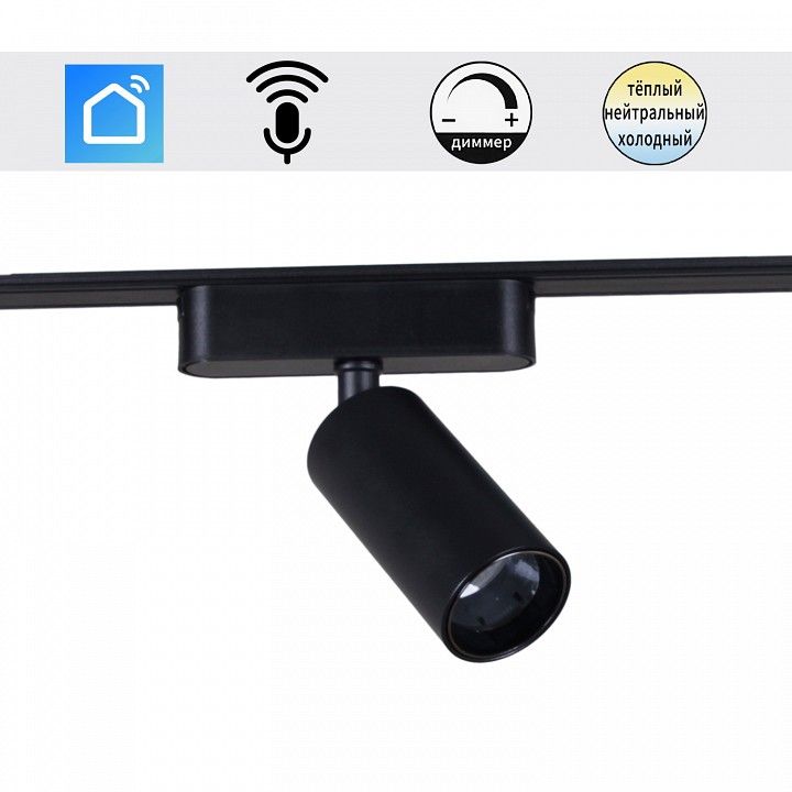 Светильник на штанге Reluce 13005 13005-9.3-001UR magnetic LED12W BK CCT+SMART