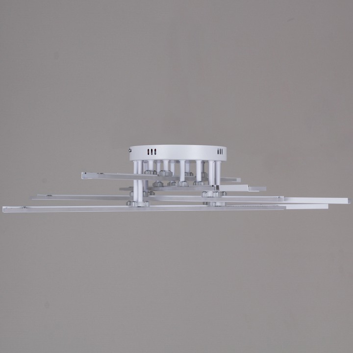 Люстра на штанге светодиодная Reluce 16090-0.3-08 BK/WH