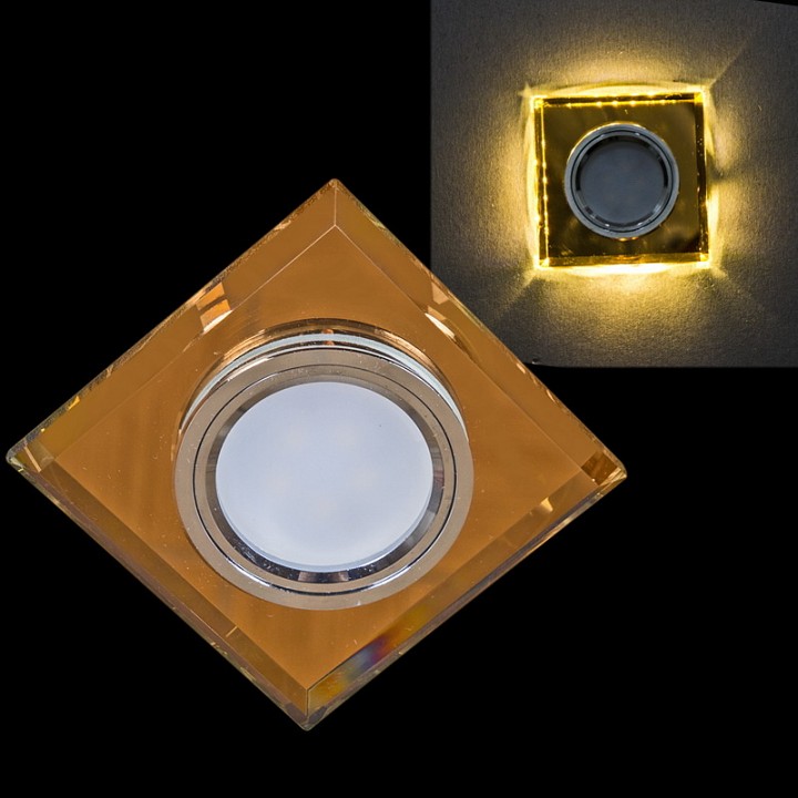 Встраиваемый светильник  16310-9.0-001LF MR16+LED3W TEA