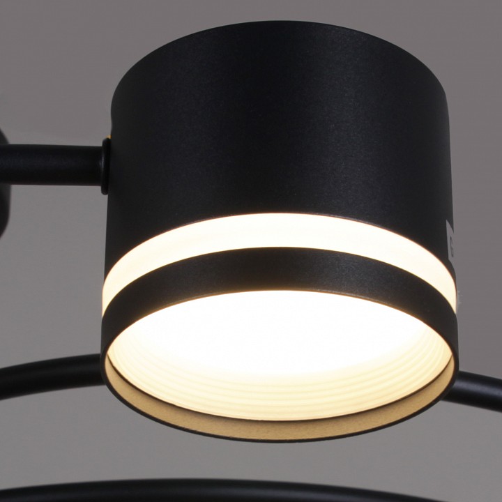 Потолочная люстра 26730-0.3-08 GX53 BK