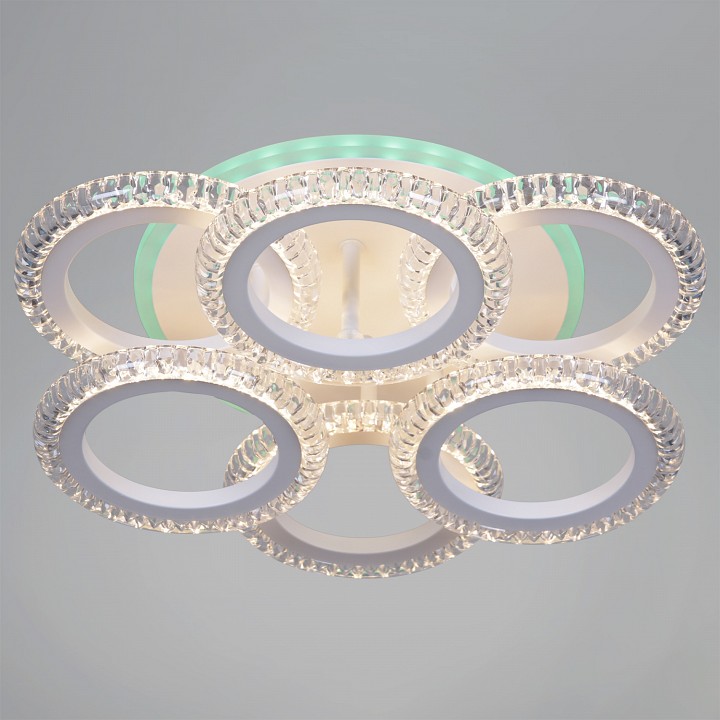 Потолочная люстра 36890-0.3-3+3 WH (RGB)