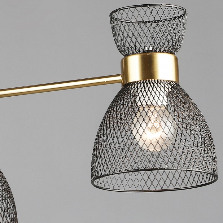 Люстра на штанге De City 39760-0.3-03 COP+BK 3 лампы 39760-0.3-03 COP+BK