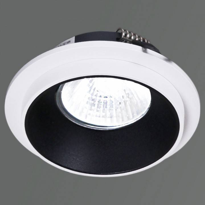 Встраиваемый светильник Reluce MR16 белый/черный 51611-9.0-001MN