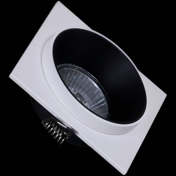 Встраиваемый светильник Reluce 51612 51612-9.0-001MN MR16 WH+BK