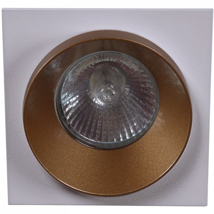 Встраиваемый светильник  51612-9.0-001MN MR16 WH+GD