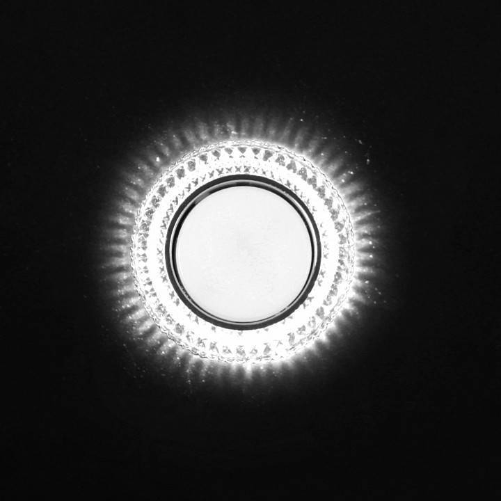 Встраиваемый светильник Reluce GX53+LED 4 Вт прозрачный 53201-9.0-001LF