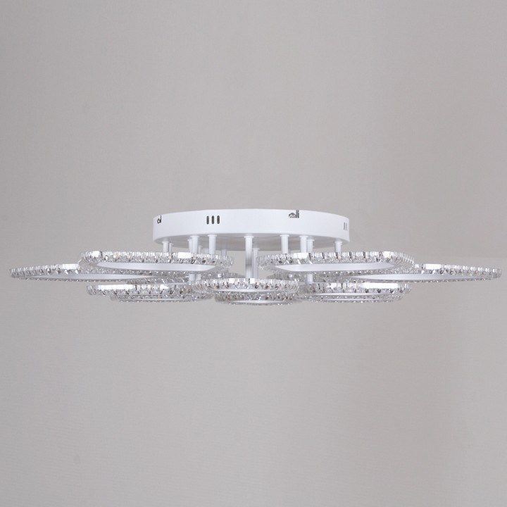 Люстра на штанге  56890-0.3-6+6A WH