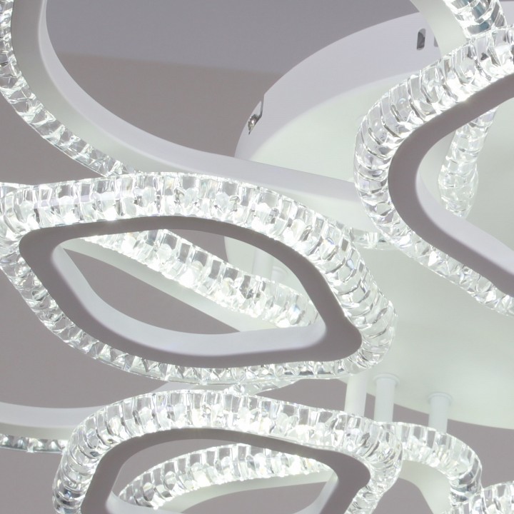 Люстра на штанге  56890-0.3-6+6A WH