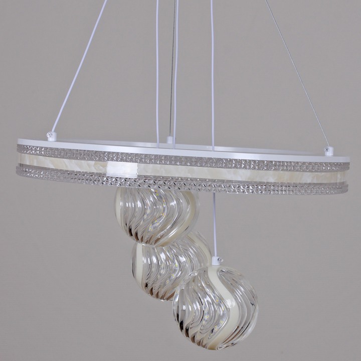 Подвесная люстра De Markt Оливия 4 лампы 60067-0.4-1+3A