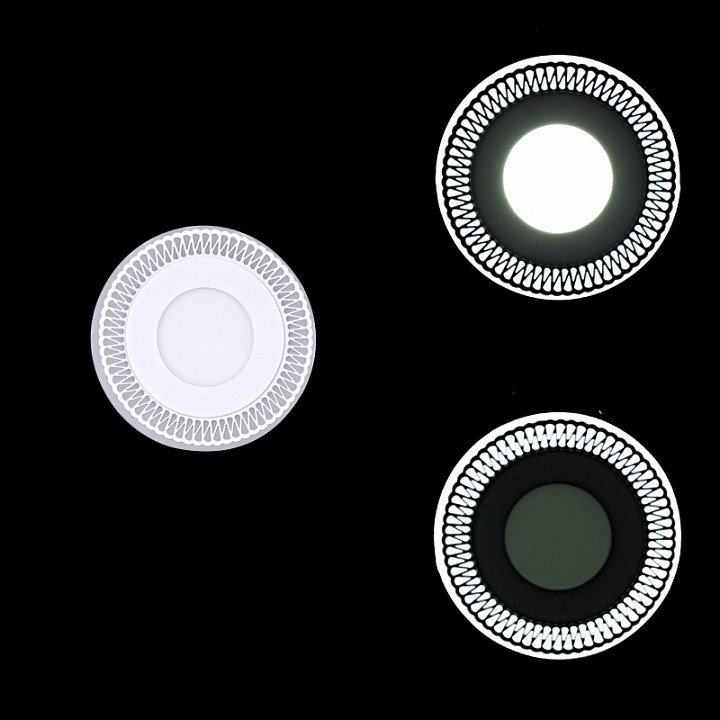 Встраиваемый светильник 63903-9.0-001RD LED3+3W WT