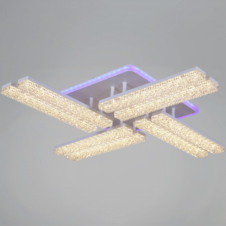 Люстра на штанге светодиодная Reluce 64430-0.3-08C WH