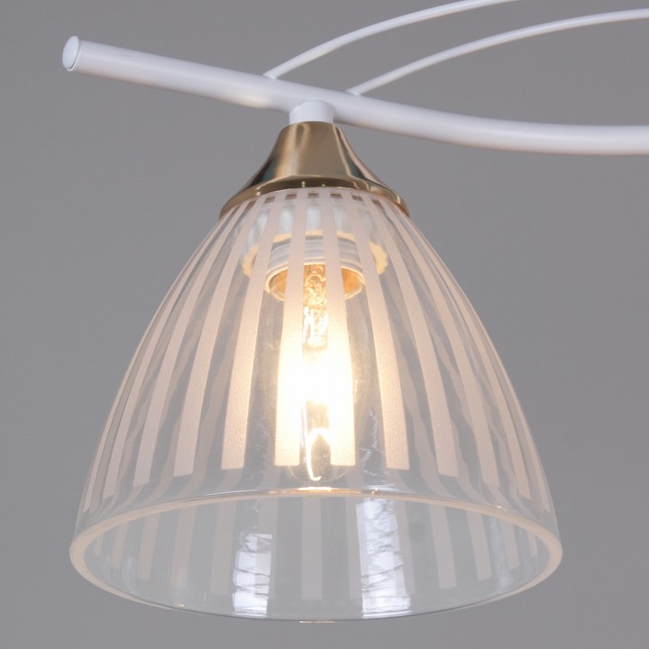 Люстра на штанге  73460-0.3-03 WH+FG