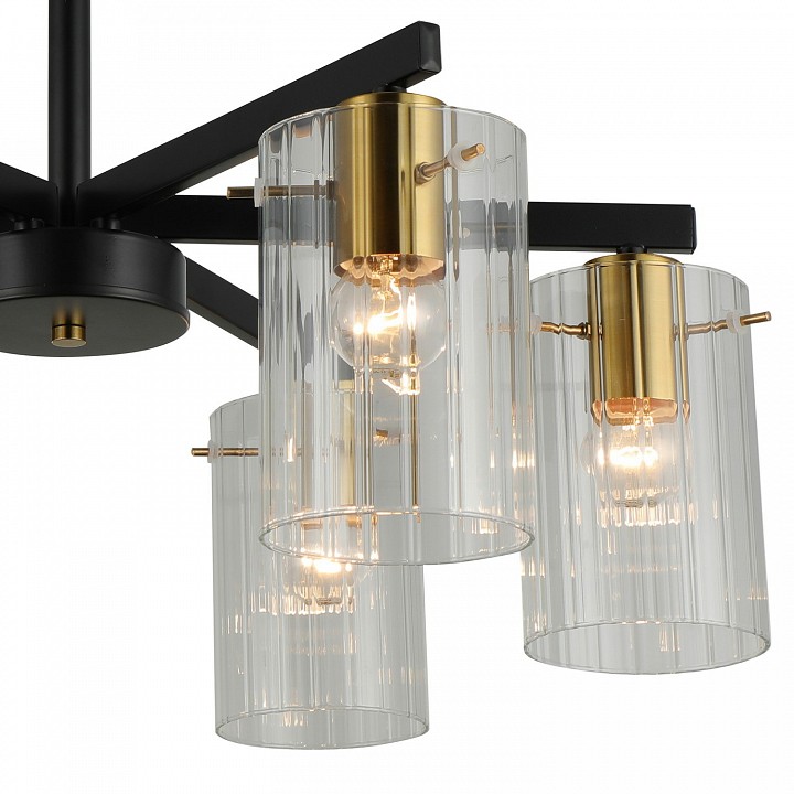 Люстра на штанге De Markt Бремен 6x40 Вт E14 74643-0.3-06