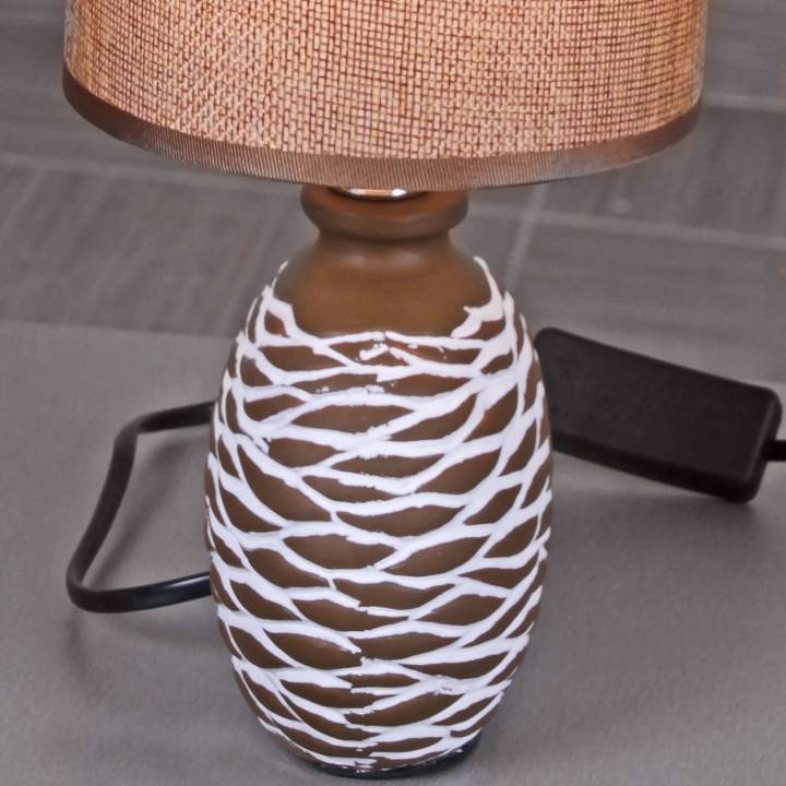 Настольная лампа декоративная Reluce  98231-0.7-01 LIGHT BROWN