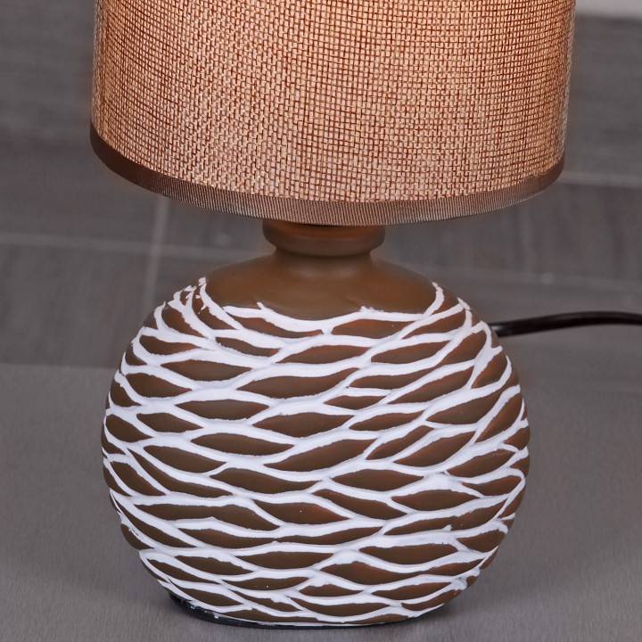 Настольная лампа декоративная Reluce  98231-0.7-01 LIGHT BROWN