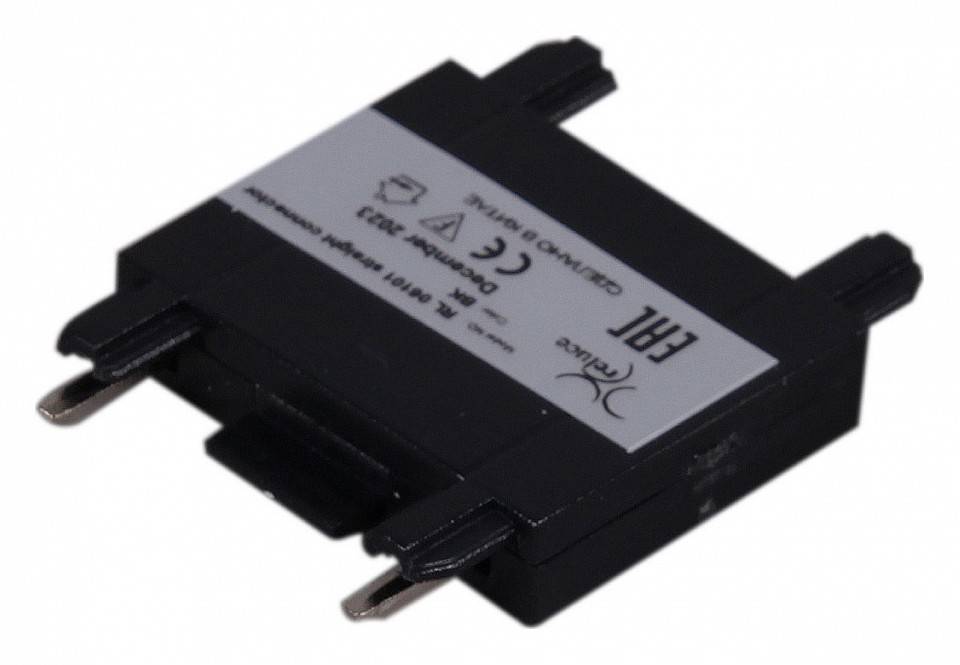 Соединитель линейный для треков Reluce  RL 06101 straight connector BK